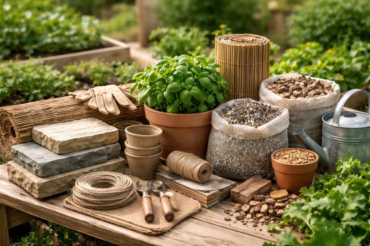 Comment bien choisir des matériaux pour un projet de jardinage durable